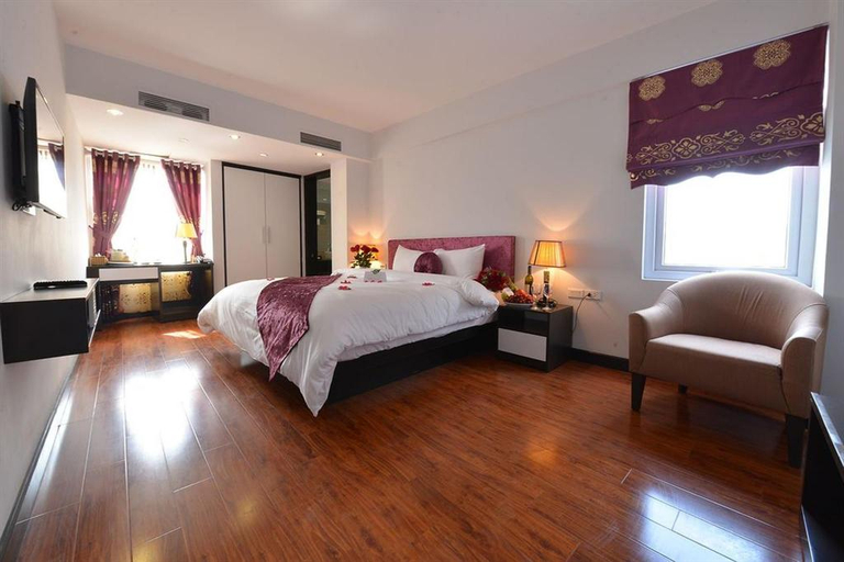 Bedroom, Golden Sun Suites Hotel, Hoàn Kiếm