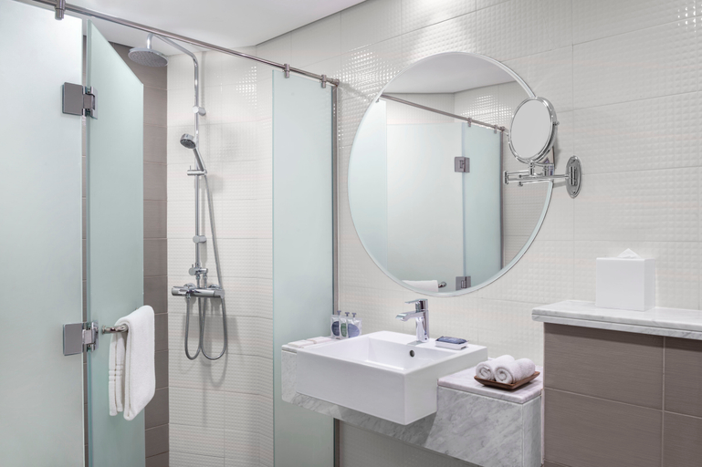 Bathroom 4, Leva Hotel and Suites, Mazaya Centre, Dubai