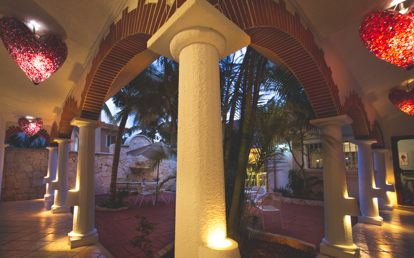 Public Area 4, Chez Waffle Hotel, Cozumel