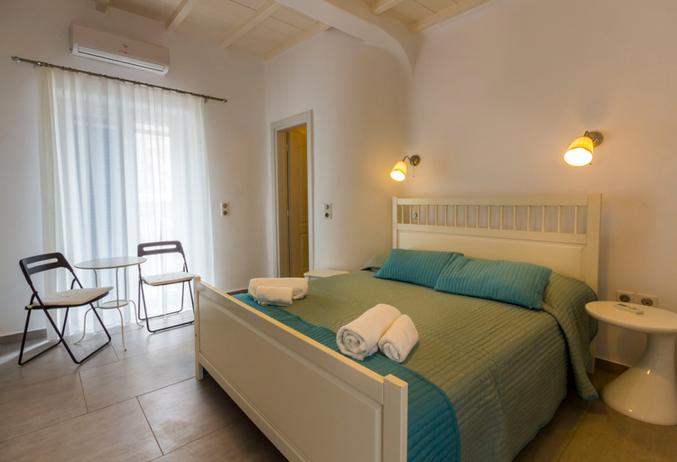 Bedroom 3, The Corfos Hills House, South Aegean