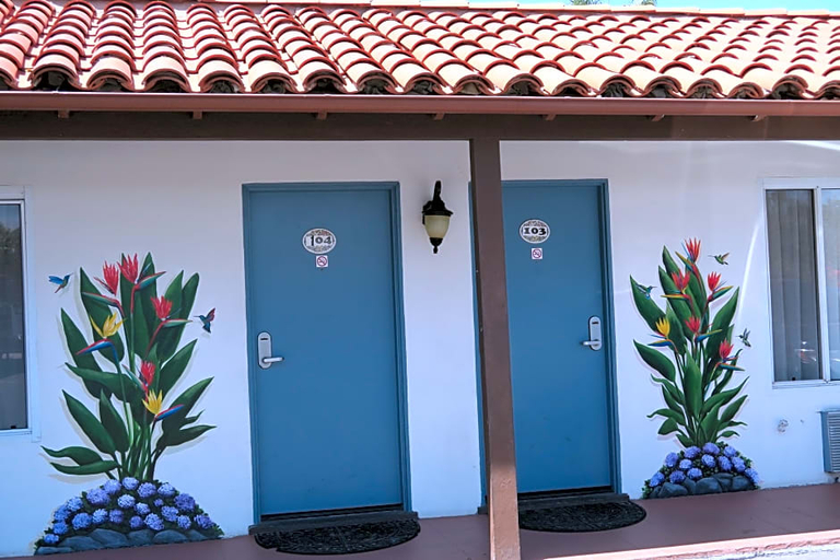 Public Area, Sunset Motel, Santa Barbara