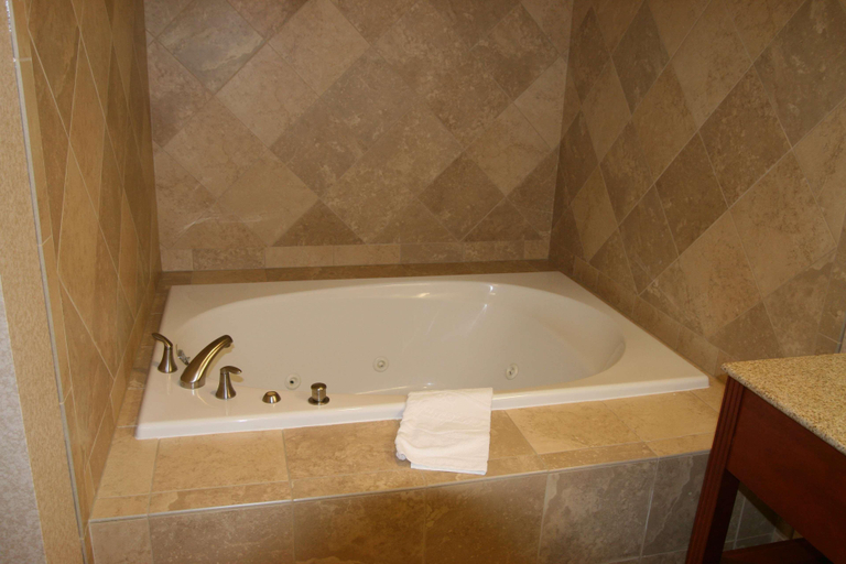 Bathroom 4, Hampton Inn Dubuque, Dubuque