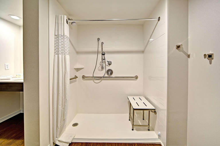 Bathroom 4, Hampton Inn & Suites Asheville Airport, Buncombe