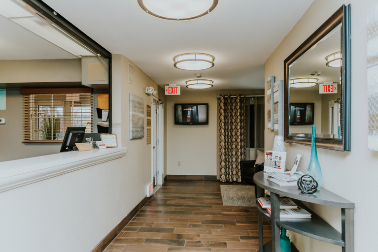 Public Area 2, Coratel Suites Extended Stay MSP Airport Minneapolis Richfield, Hennepin