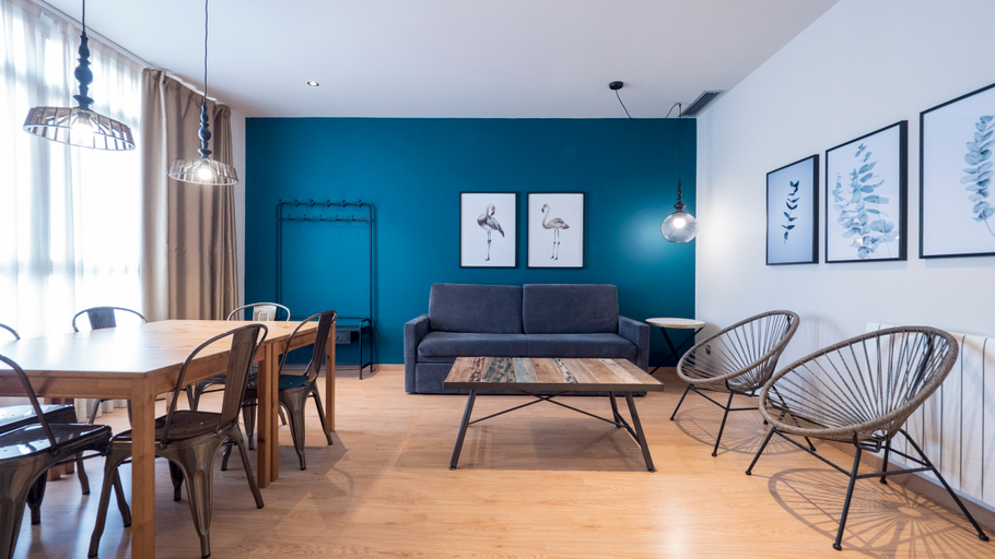 Bedroom 2, Barcelona Sants Station Apartments, Barcelona