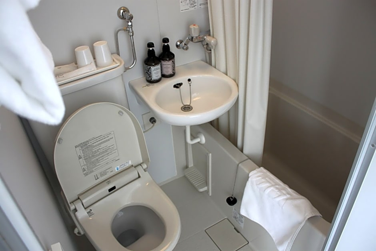 Bathroom 4, Hotel Tetora Hakodate Ekimae, Hakodate