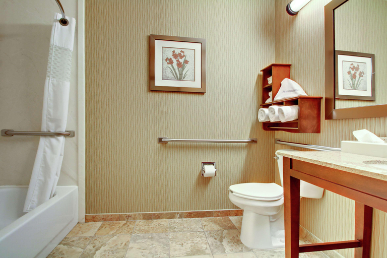 Bathroom 4, Hampton Inn Ottawa (Starved Rock Area), La Salle