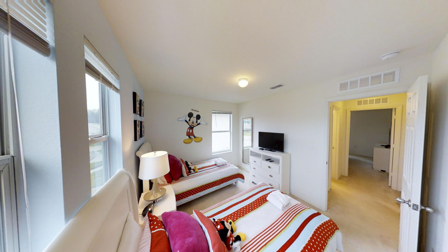 Bedroom 4, Crystal Cove 4 Bedroom Vacation Home (1527), Osceola