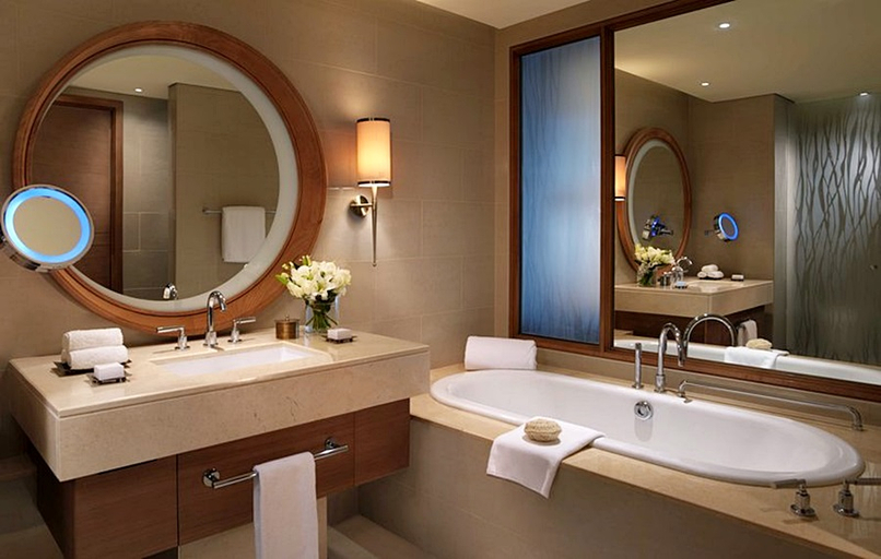 Bathroom, The Mangroves Abu Dhabi, LXR Hotels & Resorts, Abu Dhabi City