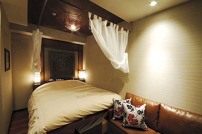 Bedroom 3, Balian Nanba Shinsabashi Adults Only, Osaka