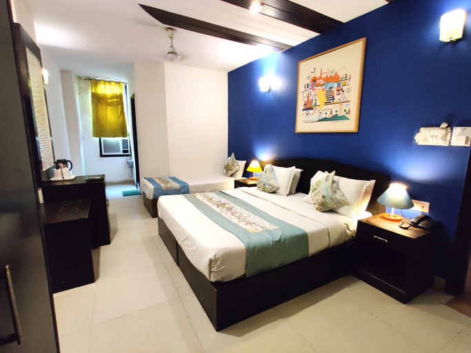Bedroom, Hotel Unistar, Delhi