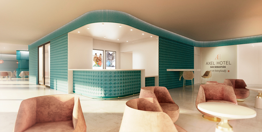 Public Area 4, Axel Hotel San Sebastián - Adults Only, Guipúzcoa