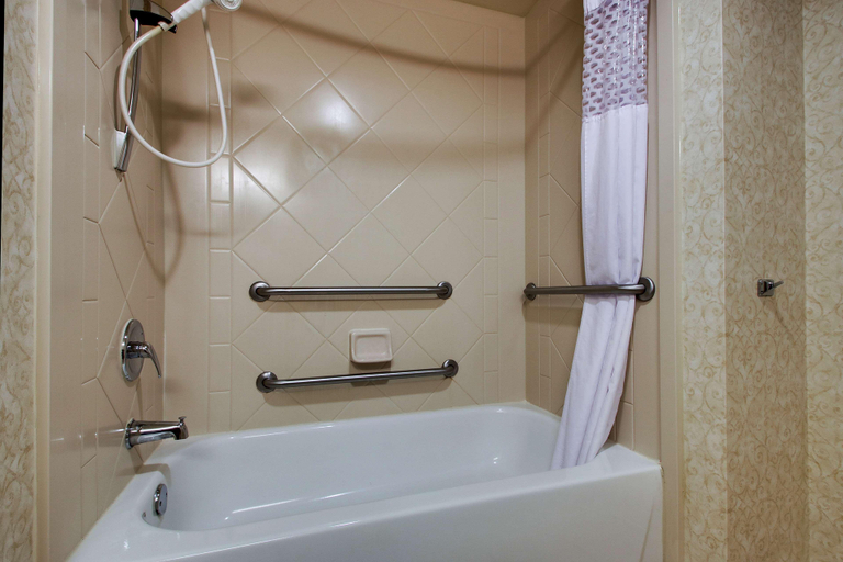 Bathroom 5, Hampton Inn & Suites Spartanburg-I26-Westgate Mall, Spartanburg