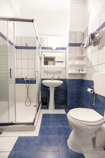 Bathroom 5, Famissi Eden Hotel, Thessaly