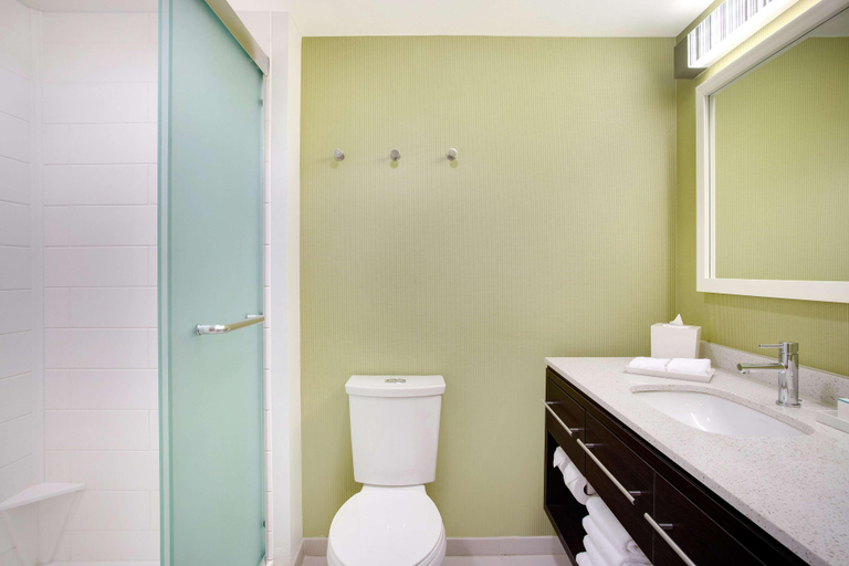 Bathroom 4, Home2 Suites by Hilton Chicago Schaumburg, Cook
