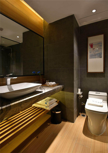 Bathroom, 란즈 호텔, Shenzhen