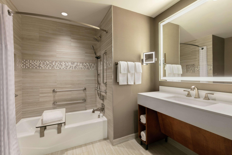 Bathroom 4, Embassy Suites by Hilton Berkeley Heights, Union