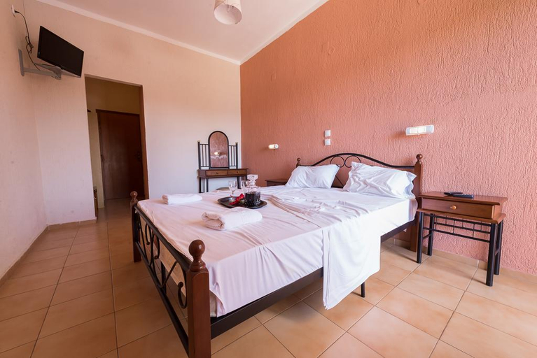 Bedroom, Galaxy Hotel, Ionian Islands