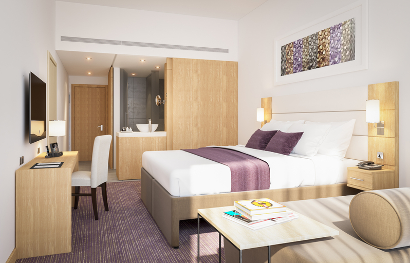 Bedroom 3, Premier Inn Dragon Mart Hotel, Dubai