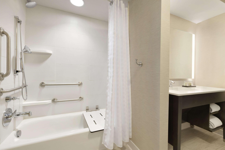 Bathroom 5, Embassy Suites by Hilton Greenville Downtown River, Greenville