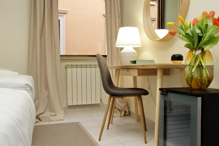 Bedroom, Hotel Santa Sofia, Rome