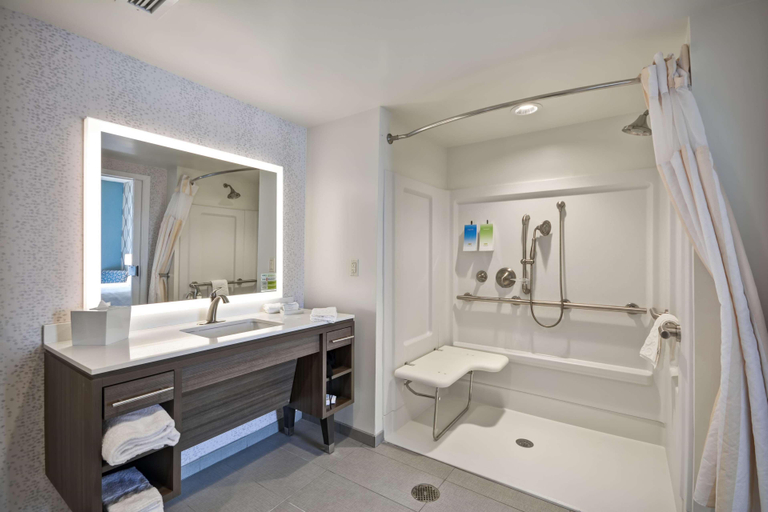 Bathroom 4, Home2 Suites Levis Commons Perrysbur, Wood