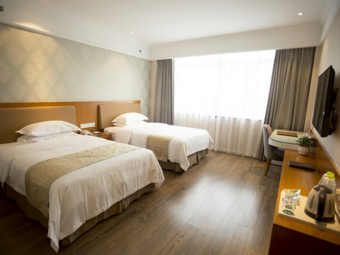 Bedroom, GreenTree Inn Jianhu Oubaoliya Zunyuan Express, Yancheng
