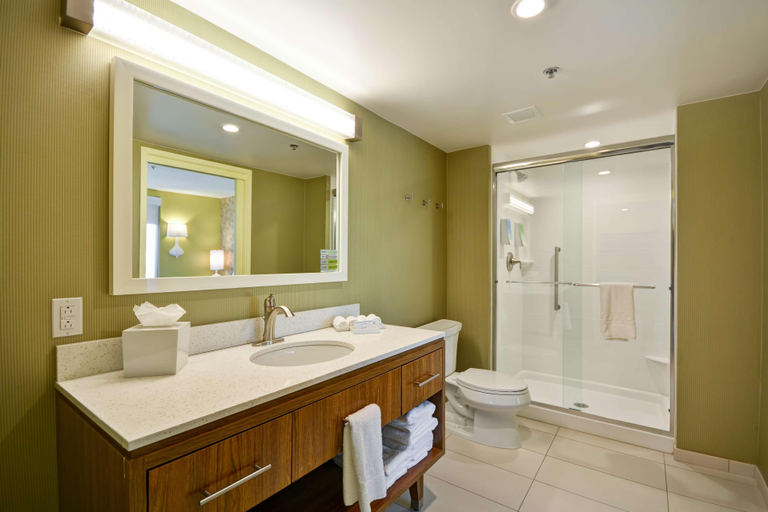 Bathroom 4, Home2 Suites by Hilton Dallas North Park, Dallas