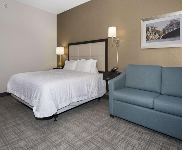 Bedroom 3, Hampton Inn & Suites Minneapolis University Area, Hennepin