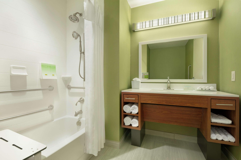 Bathroom 5, Home2 Suites by Hilton Minneapolis Bloomington, Hennepin