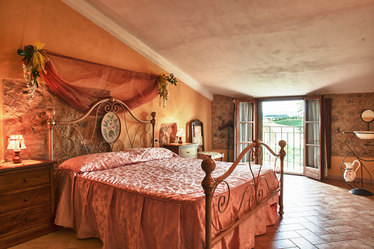 Bedroom 4, Diacceroni B&B Organic Farmhouse, Pisa