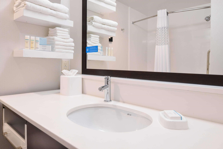 Bathroom 5, Hampton Inn Pittsburgh/ Wexford-Sewickley, Allegheny