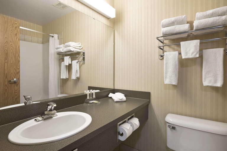 Bathroom 4, Super 8 By Wyndham High Level Ab, Division No. 17