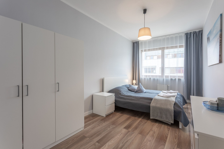 Bedroom 2, Ambria Apartments Platan Complex II, Świnoujście