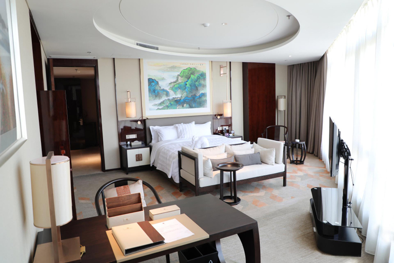 Bedroom, Grand huayun hotel, Qingdao