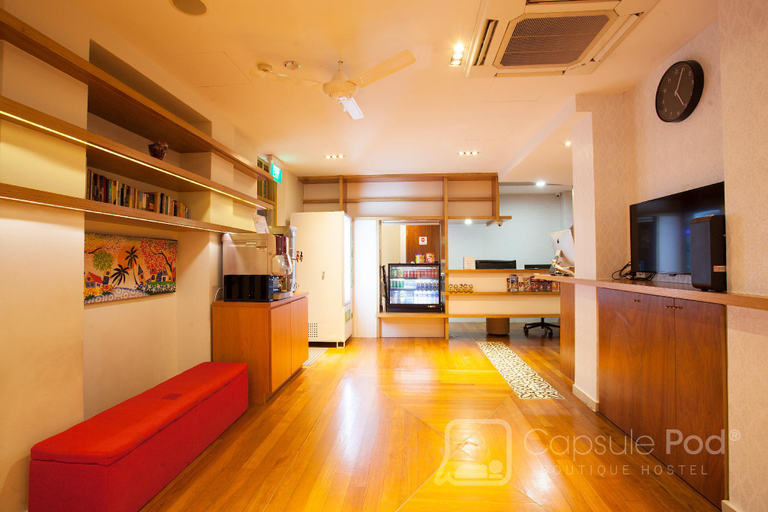 Public Area 3, Capsule Pod Boutique Hostel, Singapore