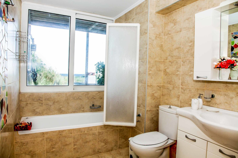 Bathroom 4, Afantou Beach Villa, South Aegean