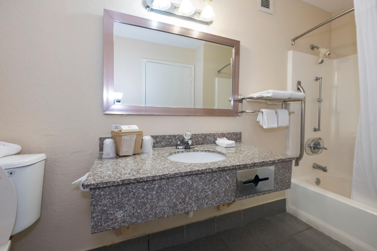 Bathroom 4, Red Roof Inn Mobile - Midtown, Mobile
