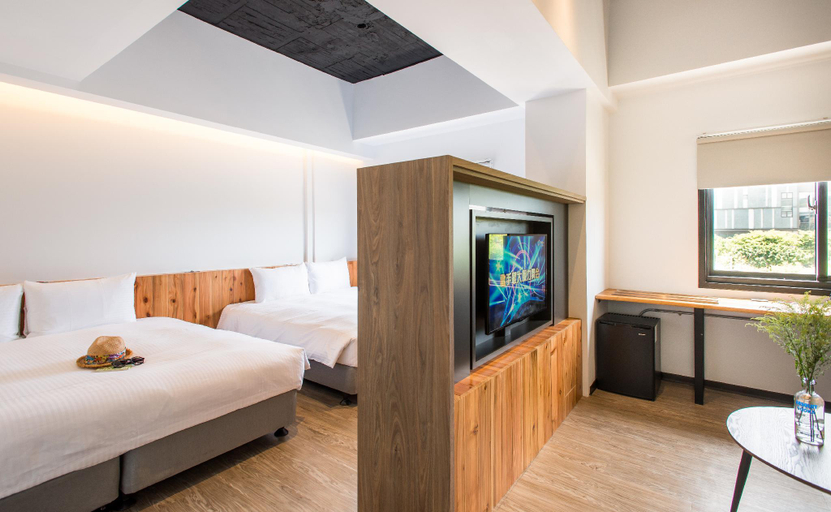 Bedroom 3, Traveller-INN Tiehua Cultural and Creative Hotel, Taitung