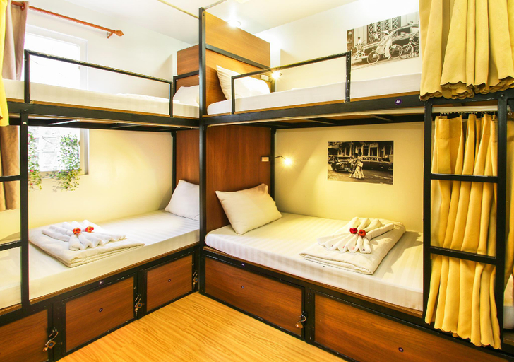 Bedroom, Bui Vien Hostel, District 1