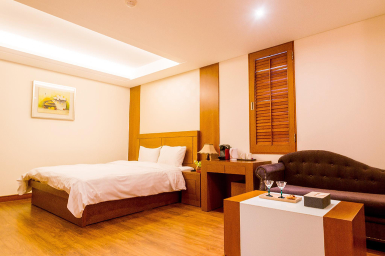 Bedroom 3, Amber City Hotel, Jeju