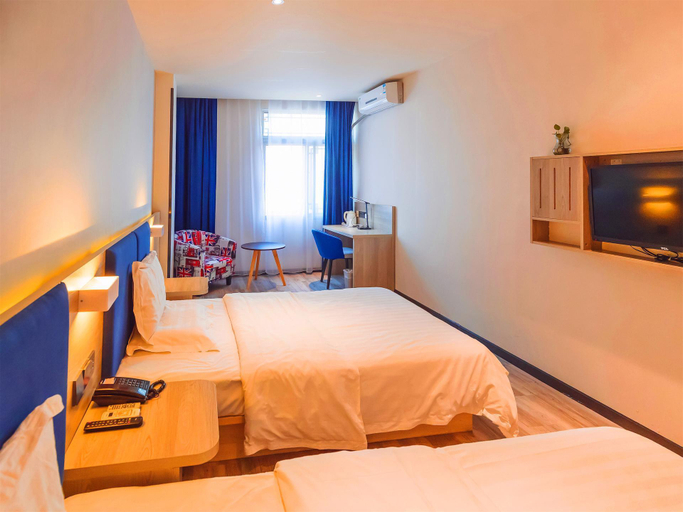 Bedroom 4, 7 Days Premium·Tianjin Gulou Metro Station Joy City, Tianjin