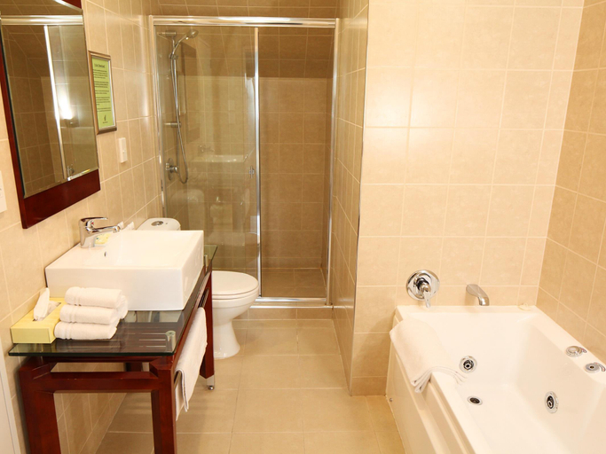 Bathroom 5, Alpha Motel Luxury Apartments, Christchurch