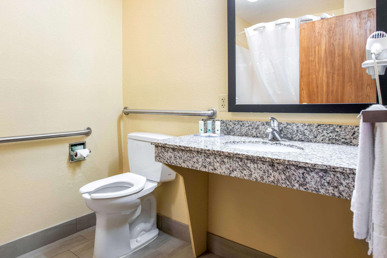 Bathroom 4, Quality Inn Suites, Meade