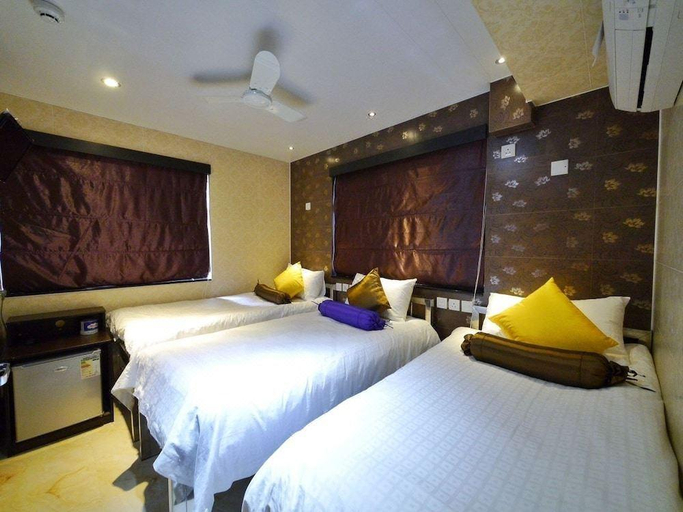 Bedroom 3, New International Guest House, Kowloon