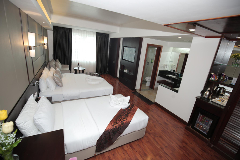 Bedroom 4, Harmony Phnom Penh Hotel, Phnom Penh