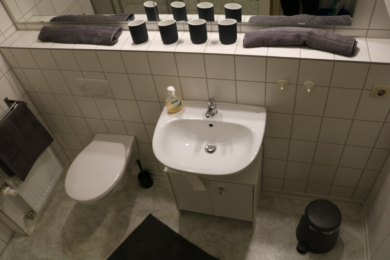 Bathroom, Apartment Auenviertel, Erfurt