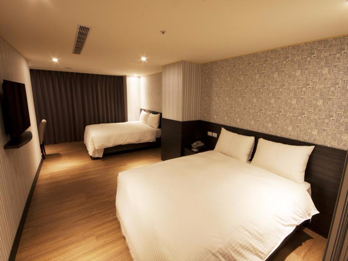 Bedroom 3, Golden Pacific Hotel - Taichung, Taichung