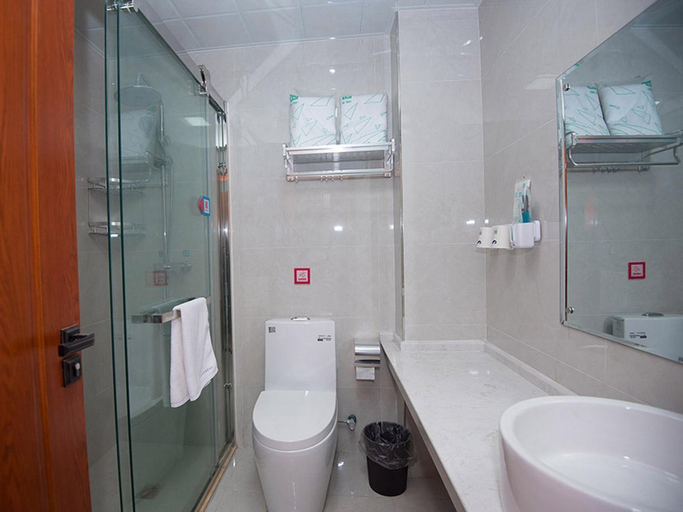 Bathroom, PAI Hotel·Xuzhou Pei Country, Yangtun Economic and Technological Development Zone Shiliu K, Xuzhou