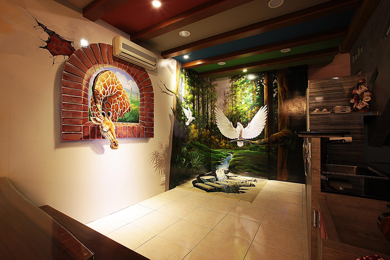 Public Area 2, 3D Sunflower Embossed B B, Hualien